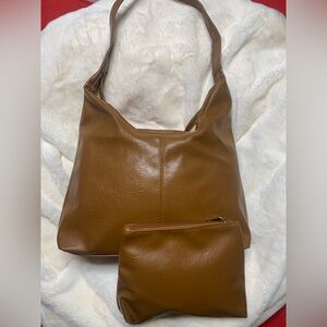Brown Women's Bag Set